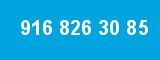 916 826 30 85